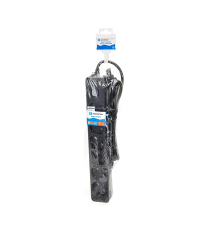 Multipresa ciabatta elettrica 6 prese nera con interruttore cavo 3 metri Spina 16A 250V 2P+E Presa 16A 250V 6 WAY P40 Aigostar Multipresa ciabatta elettrica 6 prese nera con interruttore cavo 3 metri Spina 16A 250V 2P+E Presa 16A 250V 6 WAY P40 Aigostar