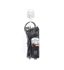 Multipresa ciabatta elettrica 3 prese nera con interruttore cavo 5 metri Spina 16A 250V 2P+E Presa 16A 250V 3 WAY P40 Aigostar Multipresa ciabatta elettrica 3 prese nera con interruttore cavo 5 metri Spina 16A 250V 2P+E Presa 16A 250V 3 WAY P40 Aigostar