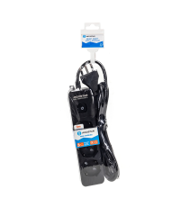 Multipresa ciabatta elettrica 3 prese nera con interruttore cavo 3 metri Spina 16A 250V 2P+E Presa 16A 250V 3 WAY P40 Aigostar Multipresa ciabatta elettrica 3 prese nera con interruttore cavo 3 metri Spina 16A 250V 2P+E Presa 16A 250V 3 WAY P40 Aigostar