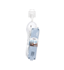 Multipresa ciabatta elettrica 3 prese bianco-grigio con interruttore cavo 1,5 metri Spina 16A 250V 2P+E Presa 16A 250V 3 WAY P40 Multipresa ciabatta elettrica 3 prese bianco-grigio con interruttore cavo 1,5 metri Spina 16A 250V 2P+E Presa 16A 250V 3 WAY P40