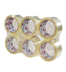 Nastro adesivo PP36NN - 5 cm x 66 m - trasparente - Eurocel