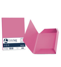 Cartelline 3 lembi Luce - 200 gr - 24,5x34,5 cm - ciclamino - Favini - conf. 25 pezzi