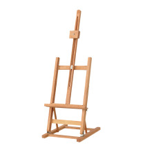 Cavalletto da tavolo BIG - legno di faggio - altezza tela max. 53 cm - 28 x 32 x 96 cm - DOM