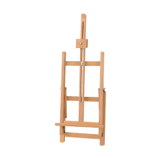 Cavalletto da tavolo BIG - legno di faggio - altezza tela max. 53 cm - 28 x 32 x 96 cm - DOM