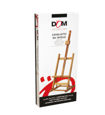 Cavalletto da tavolo BIG - legno di faggio - altezza tela max. 53 cm - 28 x 32 x 96 cm - DOM