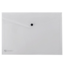 Busta con bottone Pull - 21x29,7 cm - trasparente - King Mec Busta con bottone Pull - 21x29,7 cm - trasparente - King Mec