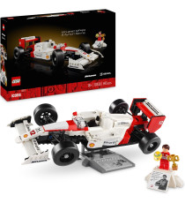 Lego Icons - McLaren MP4/4 e Ayrton Senna - Lego 10330 Replica Iconica Monoposto F1 693pz ANNI 18+ Lego Icons - McLaren MP4/4 e Ayrton Senna - Lego 10330 Replica Iconica Monoposto F1 693pz ANNI 18+
