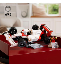 Lego Icons - McLaren MP4/4 e Ayrton Senna - Lego 10330 Replica Iconica Monoposto F1 693pz ANNI 18+ Lego Icons - McLaren MP4/4 e Ayrton Senna - Lego 10330 Replica Iconica Monoposto F1 693pz ANNI 18+