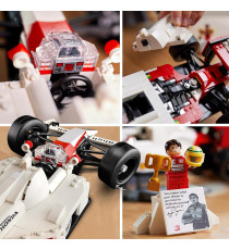 Lego Icons - McLaren MP4/4 e Ayrton Senna - Lego 10330 Replica Iconica Monoposto F1 693pz ANNI 18+ Lego Icons - McLaren MP4/4 e Ayrton Senna - Lego 10330 Replica Iconica Monoposto F1 693pz ANNI 18+