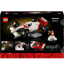 Lego Icons - McLaren MP4/4 e Ayrton Senna - Lego 10330 Replica Iconica Monoposto F1 693pz ANNI 18+ Lego Icons - McLaren MP4/4 e Ayrton Senna - Lego 10330 Replica Iconica Monoposto F1 693pz ANNI 18+