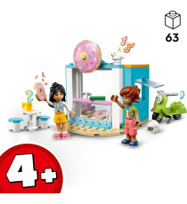 Lego Friends - Negozio di ciambelle - Lego 41723 -RARO- Mini Bamboline Liann e Leo e Scooter 63pz  Anni 4+ Lego Friends - Negozio di ciambelle - Lego 41723 -RARO- Mini Bamboline Liann e Leo e Scooter 63pz  Anni 4+