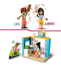 Lego Friends - Negozio di ciambelle - Lego 41723 -RARO- Mini Bamboline Liann e Leo e Scooter 63pz  Anni 4+ Lego Friends - Negozio di ciambelle - Lego 41723 -RARO- Mini Bamboline Liann e Leo e Scooter 63pz  Anni 4+