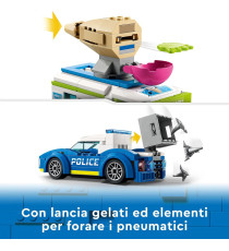 Lego City - Il furgone dei gelati e l’inseguimento della polizia - Lego 60314 -RARO-  317pz Anni 5+ Lego City - Il furgone dei gelati e l’inseguimento della polizia - Lego 60314 -RARO-  317pz Anni 5+