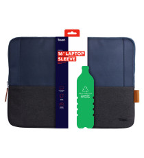 Custodia per laptop - Lisboa - da 16 - blu - Trust Custodia per laptop - Lisboa - da 16 - blu - Trust