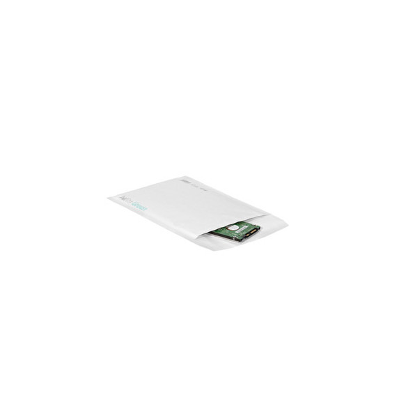bong packaging busta imbottita airpro green - g/17 (25 x 34 cm) - carta - bianco - - conf. 100 pezzi, bianco