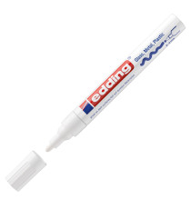 Marcatore permanente a vernice 750 - punta tonda - da 2 a 4 mm - bianco - Edding Marcatore permanente a vernice 750 - punta tonda - da 2 a 4 mm - bianco - Edding