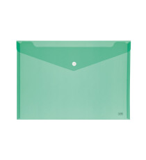 Busta con bottone - formato orizzontale - 24x18,5 cm - colori assortiti - Lebez Busta con bottone - formato orizzontale - 24x18,5 cm - colori assortiti - Lebez