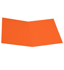 Cartellina semplice - 200 gr - cartoncino bristol - arancio - Starline - conf. 50 pezzi