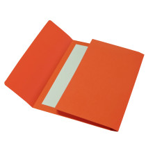 Cartelline a busta - cartoncino Bristol 200 gr - 26x34 cm - rosso - Cartotecnica del Garda - conf. 25 pezzi