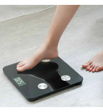 Bilancia smart B2017 black,Body fat scale,connessione Bluetooth, in ABS + Tempered Glass, 8 funzioni + temperatura esterna Bilancia smart B2017 black,Body fat scale,connessione Bluetooth, in ABS + Tempered Glass, 8 funzioni + temperatura esterna