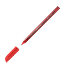 Penna a sfera Vizz - con cappuccio - punta media - rosso - Schneider