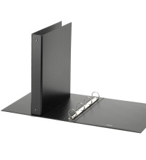 Raccoglitore Europa - 22 x 30 cm - 4 anelli tondi 30 mm - dorso 4 cm - nero - Favorit