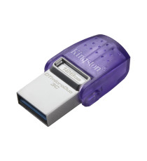 Pendrive 128GB Kingston DTDUO3CG3/128GB microduo USB 3.2 doppia interfaccia con porta USB-TYPE A e USB Type-C 200 MB/s Pendrive 128GB Kingston DTDUO3CG3/128GB microduo USB 3.2 doppia interfaccia con porta USB-TYPE A e USB Type-C 200 MB/s