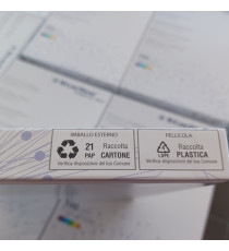 Etichette adesive - in carta - permanenti - 210 x 297 mm - 1 et/fg - 100 fogli - bianco - Starline