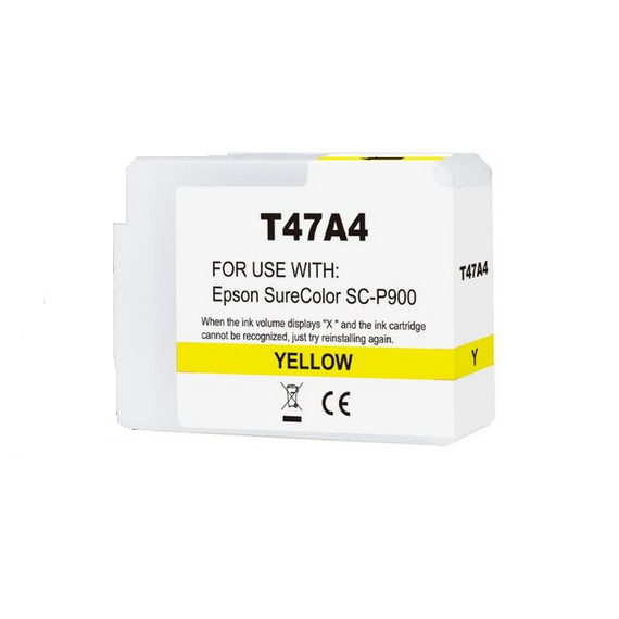 Cartuccia T47A4 giallo C13T47A400 ink pigmentato compatibile per Epson SureColor SC-P900 capacità 50ml