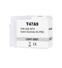 Cartuccia T47A9 light ciano C13T47A900 ink pigmentato compatibile per Epson SureColor SC-P900 capacità 50ml Cartuccia T47A9 light ciano C13T47A900 ink pigmentato compatibile per Epson SureColor SC-P900 capacità 50ml