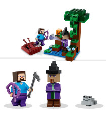 Lego Minecraft - La fattoria delle zucche - Lego 21248  Casa con Rana, Barca, Forziere e Figure di Steve e Strega 257pz Anni 8+ Lego Minecraft - La fattoria delle zucche - Lego 21248  Casa con Rana, Barca, Forziere e Figure di Steve e Strega 257pz Anni 8+