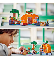 Lego Minecraft - La fattoria delle zucche - Lego 21248  Casa con Rana, Barca, Forziere e Figure di Steve e Strega 257pz Anni 8+ Lego Minecraft - La fattoria delle zucche - Lego 21248  Casa con Rana, Barca, Forziere e Figure di Steve e Strega 257pz Anni 8+