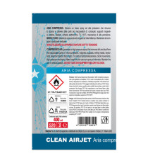 Aria Compressa Clean AirJet con cannuccia - 400ml - Starline