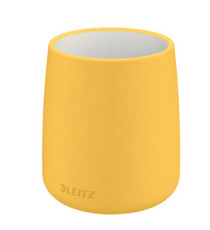 Portapenne Cosy - 10,8 x 8,5 cm - ceramica - giallo - Leitz Portapenne Cosy - 10,8 x 8,5 cm - ceramica - giallo - Leitz