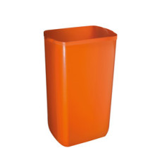 Cestino gettacarte Soft Touch - 33x22x49 cm - arancio - 23 L - Mar Plast Cestino gettacarte Soft Touch - 33x22x49 cm - arancio - 23 L - Mar Plast