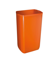 Cestino gettacarte Soft Touch - 33x22x49 cm - arancio - 23 L - Mar Plast Cestino gettacarte Soft Touch - 33x22x49 cm - arancio - 23 L - Mar Plast