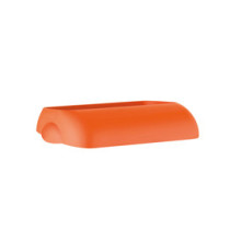 Coperchio per cestino gettacarte Soft Touch - 33,5x22,5x9 cm - 23 L - arancio - Mar Plast Coperchio per cestino gettacarte Soft Touch - 33,5x22,5x9 cm - 23 L - arancio - Mar Plast