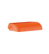 Coperchio per cestino gettacarte Soft Touch - 33,5x22,5x9 cm - 23 L - arancio - Mar Plast Coperchio per cestino gettacarte Soft Touch - 33,5x22,5x9 cm - 23 L - arancio - Mar Plast