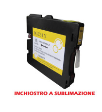 Cartuccia GC31Y giallo inchiostro a sublimazione 405691,405704 compatibile per Ricoh GX e2600,e3000N,e3300N GC31Y capacità 32ml Cartuccia GC31Y giallo inchiostro a sublimazione 405691,405704 compatibile per Ricoh GX e2600,e3000N,e3300N GC31Y capacità 32ml
