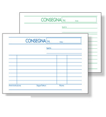 Blocco buoni di consegna - 50 fogli x 2 copie ricalcanti - 165 x 120 mm - BM Blocco buoni di consegna - 50 fogli x 2 copie ricalcanti - 165 x 120 mm - BM