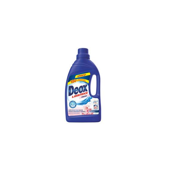Detersivo lavatrice Deox Fresh - 1,5 L - Deox Detersivo lavatrice Deox Fresh - 1,5 L - Deox
