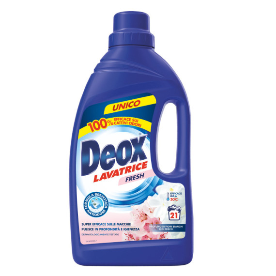Detersivo lavatrice Deox Fresh - 1,5 L - Deox Detersivo lavatrice Deox Fresh - 1,5 L - Deox