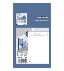 Blocco comande - 25/25 fogli autoricalcanti - 17 x 9,9cm - Edipro