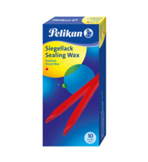 Ceralacca rossa - per lettere 60/10 - superfici ruvide - stecche da 600 gr - Pelikan