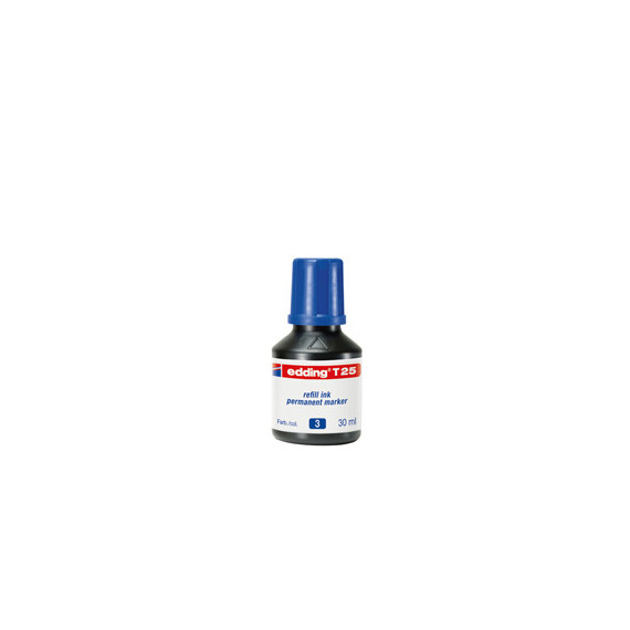 Ricarica Inchiostro per Marcatore Permanente - contenuto 30ml - blu - Edding