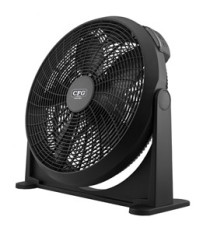 Ventilatore Black Circle 50 - da terra e a parete - 70 W - diametro 50 cm - 58,5 x 22 x 60 cm - CFG Ventilatore Black Circle 50 - da terra e a parete - 70 W - diametro 50 cm - 58,5 x 22 x 60 cm - CFG
