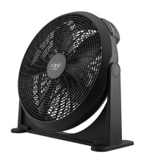 Ventilatore Black Circle 50 - da terra e a parete - 70 W - diametro 50 cm - 58,5 x 22 x 60 cm - CFG Ventilatore Black Circle 50 - da terra e a parete - 70 W - diametro 50 cm - 58,5 x 22 x 60 cm - CFG
