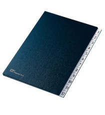 Classificatore numerico 1/12 - 24x34 cm - blu - Fraschini Classificatore numerico 1/12 - 24x34 cm - blu - Fraschini
