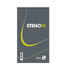 Blocco spiralato Steno 90 - 130 x 225mm - 90gr - 60 fogli - BM Blocco spiralato Steno 90 - 130 x 225mm - 90gr - 60 fogli - BM