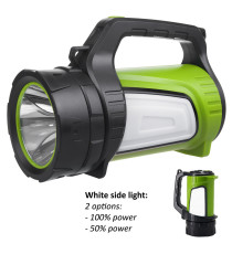 Torcia led super potente con funzione powerbank LED 3 modalità di illuminazione 3in1 - 2 batterie da 2600 mAh - 22x11x16cm Torcia led super potente con funzione powerbank LED 3 modalità di illuminazione 3in1 - 2 batterie da 2600 mAh - 22x11x16cm